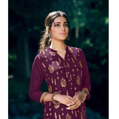 Dark Wine Party Wear Suit