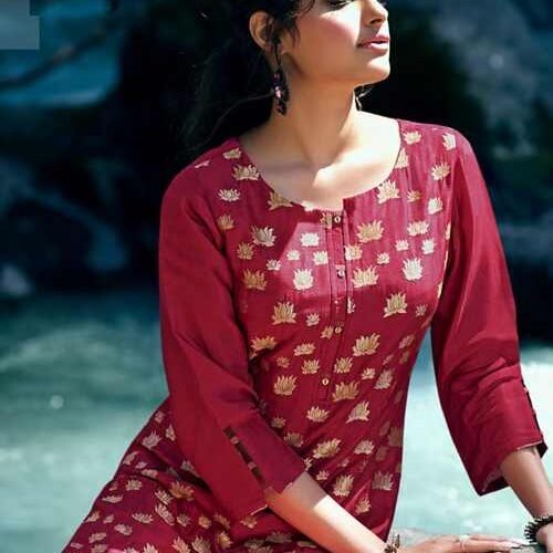 Maroon Party Wear Suit