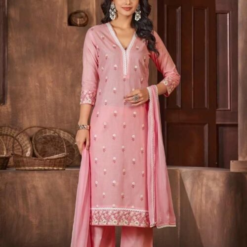 Gajri Pant Suit with Dupatta