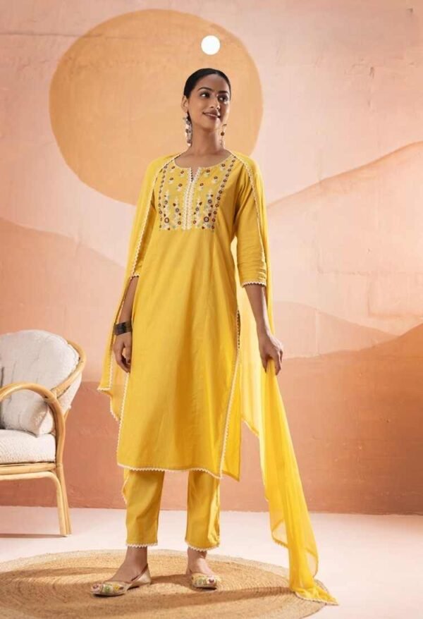 Mango Pant Suit with Dupatta