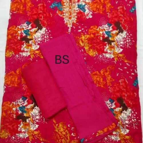 Red Unstitched Suit
