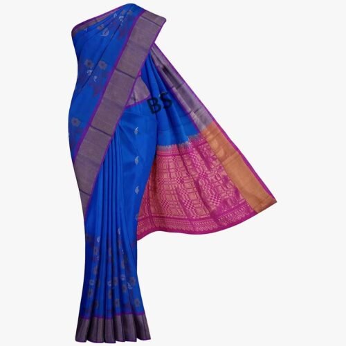 Royal Blue Kanjivaram Pure Silk