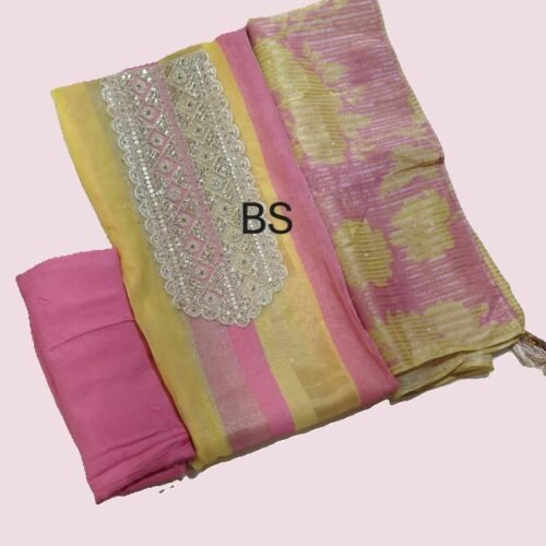 Shimmer Designer Unstitched Suit