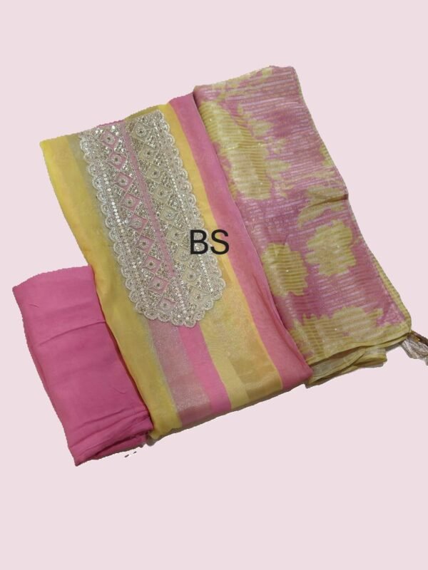 Shimmer Designer Unstitched Suit