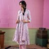 Pink Pant Suit With Dupatta