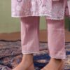 Pink Pant Suit With Dupatta