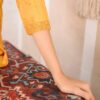 Yellow Pant Suit With Dupatta