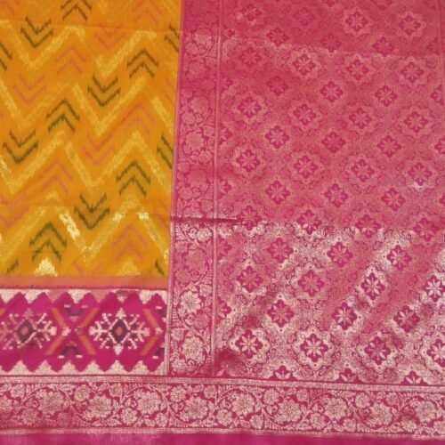 mustard silk saree silk saree