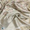 Off White Kanjivaram Silk Saree