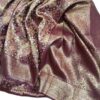 Coffee Kanjivaram Silk Saree