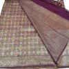 Coffee Kanjivaram Silk Saree
