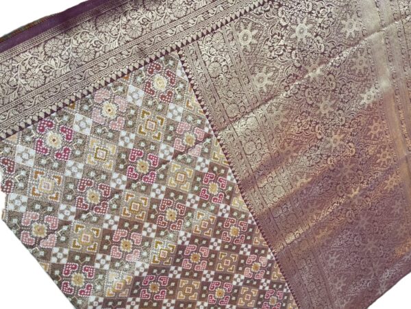 Coffee Kanjivaram Silk Saree