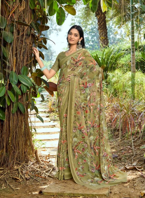 Henna Printed Saree