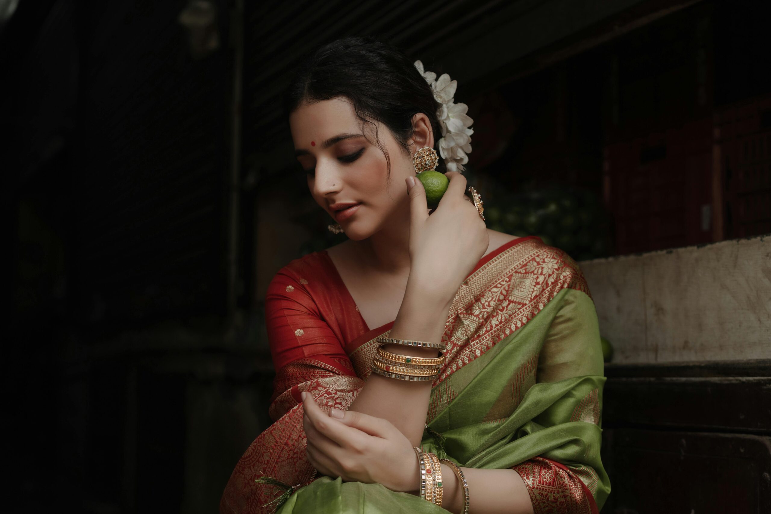 pexels-manishjangid-28943601 Banarasi Pure Khaddi Saree