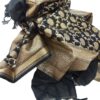 Black Banarasi Silk Dupatta