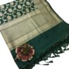 Green Banarasi Silk Dupatta