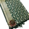 Green Banarasi Silk Dupatta