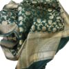 Green Banarasi Silk Dupatta