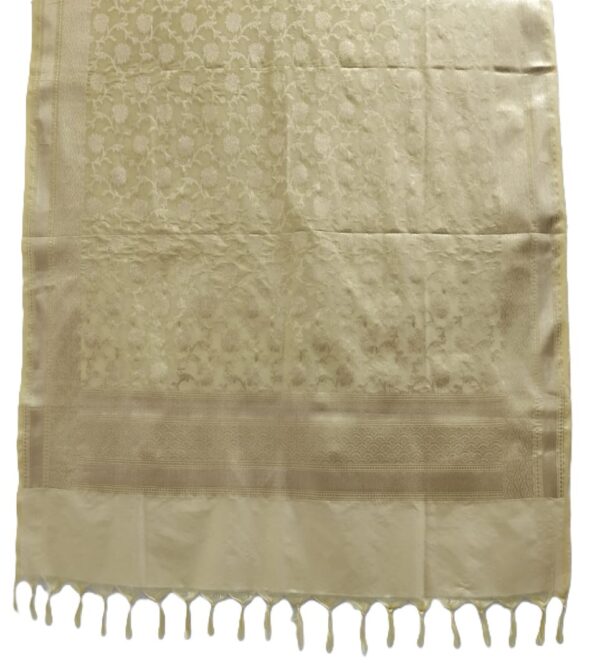 Gold Banarasi Silk Dupatta