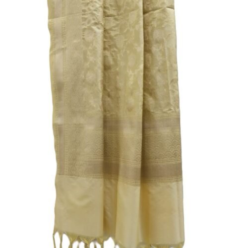 Gold Banarasi Silk Dupatta