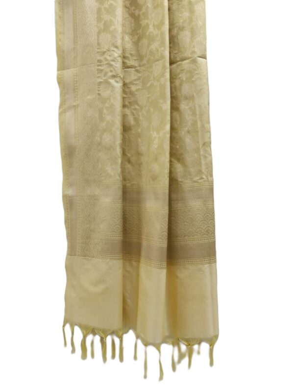Gold Banarasi Silk Dupatta