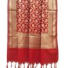 Red Banarasi Silk Dupatta