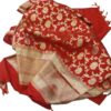 Red Banarasi Silk Dupatta