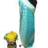 Teal Banarasi Silk Dupatta