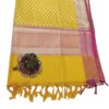 Pink Banarasi Silk Dupatta