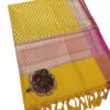 Pink Banarasi Silk Dupatta
