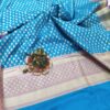 Firozi Banarasi Silk Dupatta
