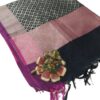 Black Banarasi Silk Dupatta