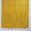 Yellow Handloom Banarasi Silk Saree