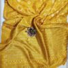 Yellow Handloom Banarasi Silk Saree