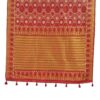Red Handloom Banarasi Silk Saree
