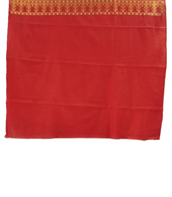 Red Handloom Banarasi Silk Saree
