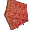 Red Handloom Banarasi Silk Saree