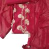 Magenta Modal Unstitched Suit