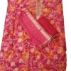 Orange/Pink Modal Unstitched Suit