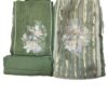 Green Organza Unstitched Suit