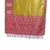 BS002186-1(1) Yellow Handloom Kanjivaram Silk Saree