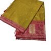 BS002186-1(6) Yellow Handloom Kanjivaram Silk Saree