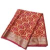 Red Handloom Pure Khaddi Banarasi Saree