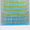 Blue Handloom Pure Khaddi Banarasi Saree
