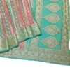 Pink Handloom Pure Khaddi Banarasi Saree