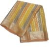 Yellow Handloom Pure Khaddi Banarasi Saree