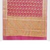 Pink Handloom Pure Khaddi Banarasi Saree