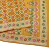 Mustard Handloom Pure Khaddi Banarasi Saree
