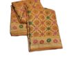 Mustard Handloom Pure Khaddi Banarasi Saree