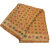 Mustard Handloom Pure Khaddi Banarasi Saree